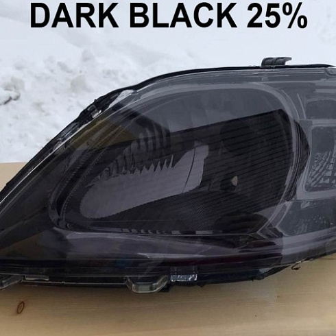 Полиуретан для фар DARK BLACK 25% PPF 1,5 м.